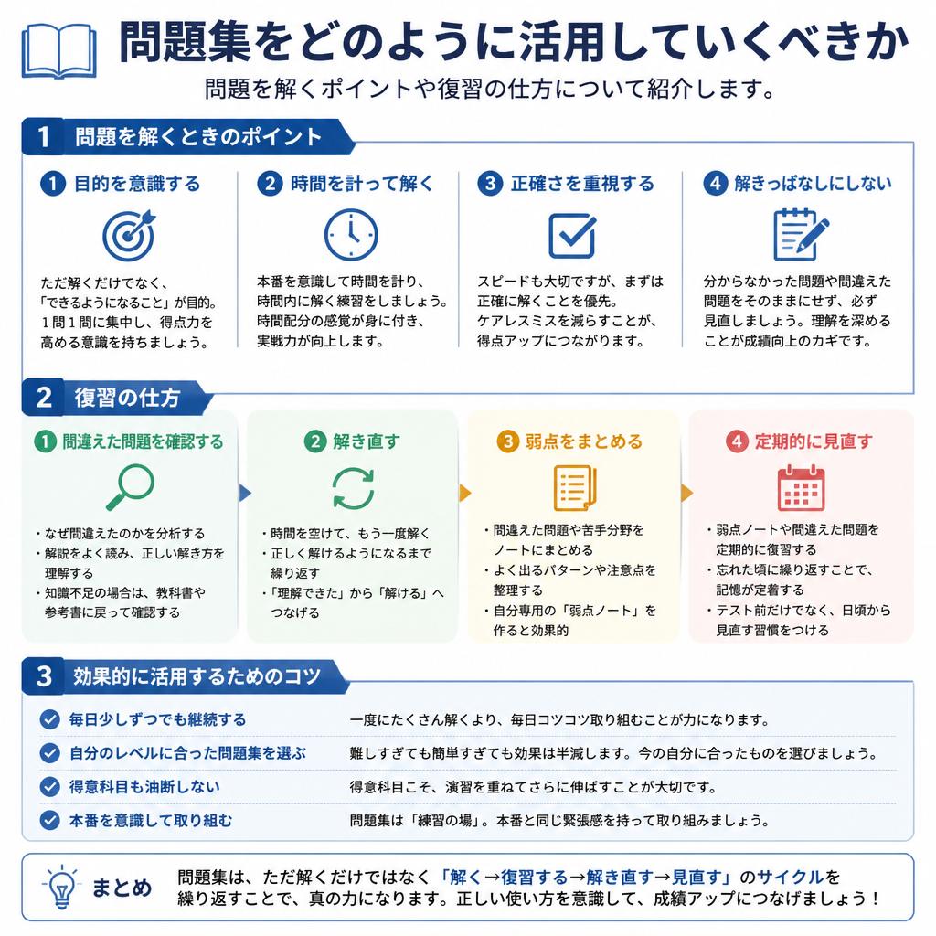 問題集の正しい使い方
