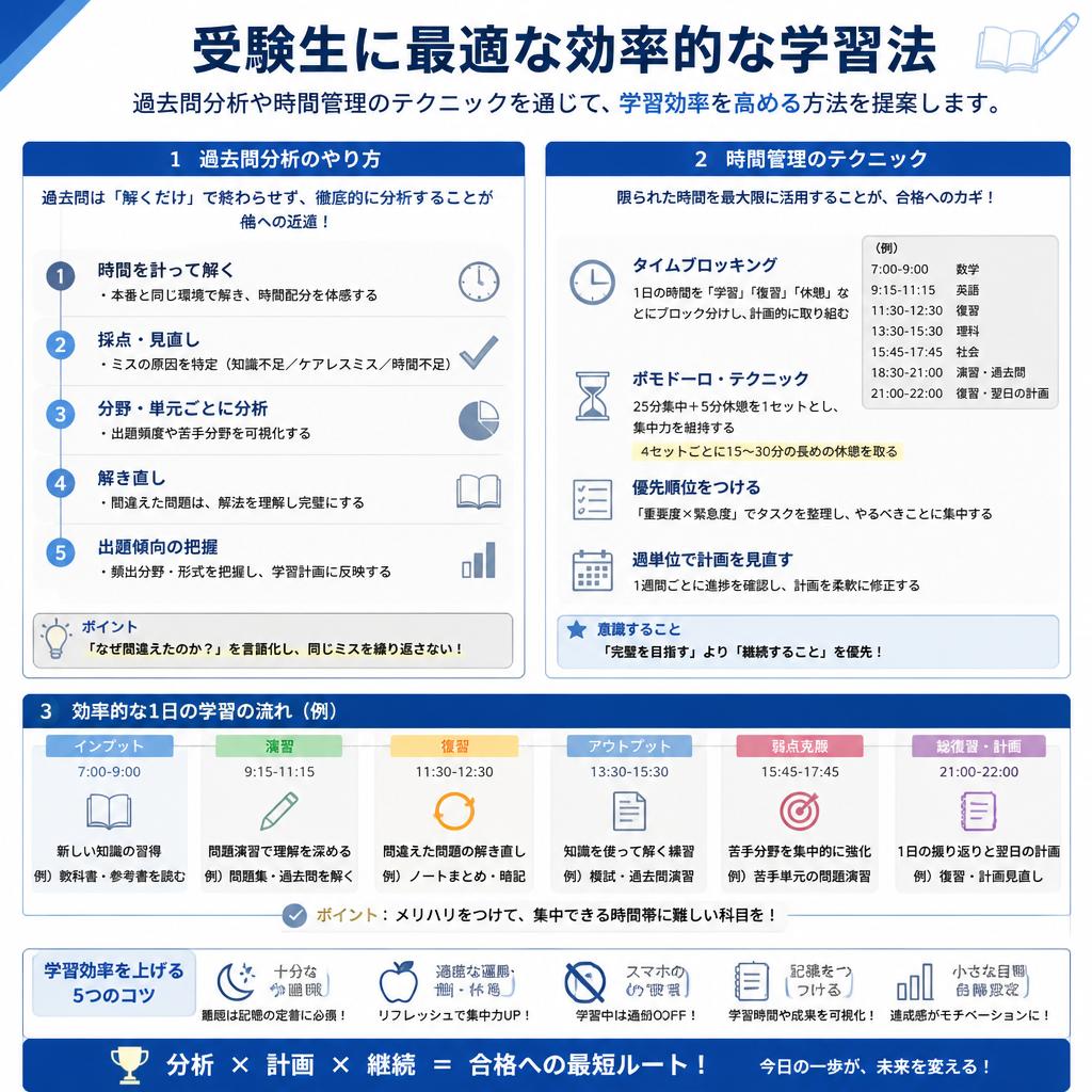 効率的な学習法のポイント