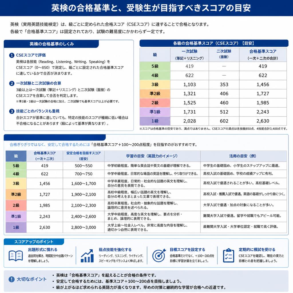 4. 合格基準の確認