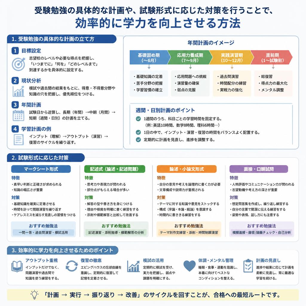 4. 受験対策の基本