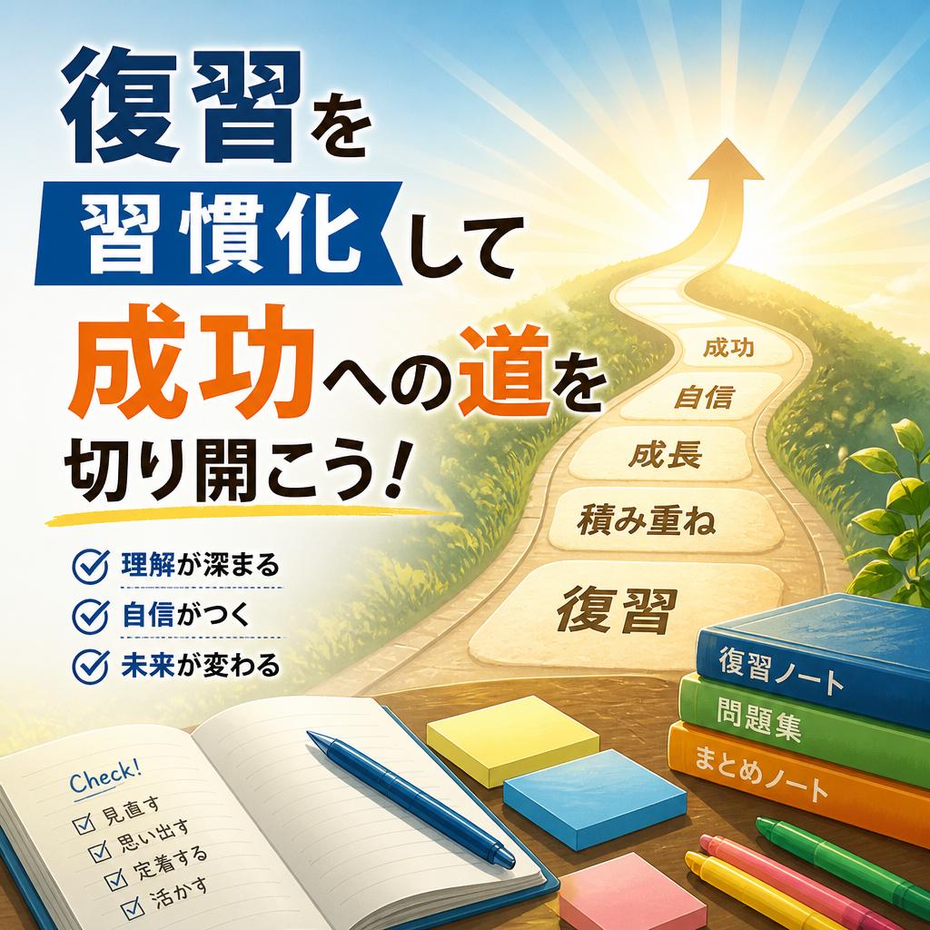 復習を習慣化して成功への道を切り開こう！