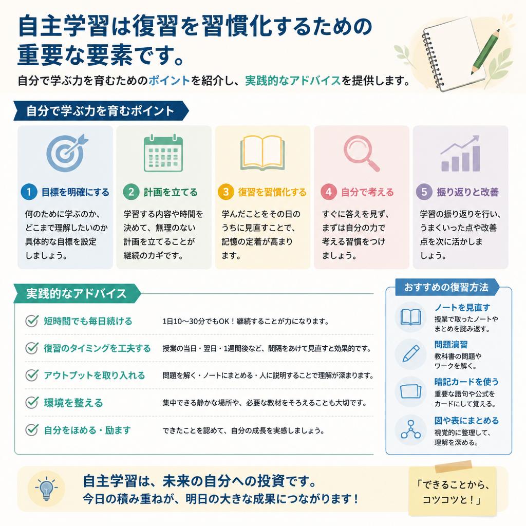 自主学習のススメ